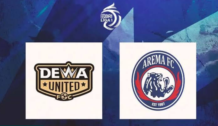 Dewa United berhasil mengalahkan Arema FC dengan skor 2-0 dalam laga pekan ke-18, Liga 1, Sabtu 11 Januari 2025. (Foto: X)