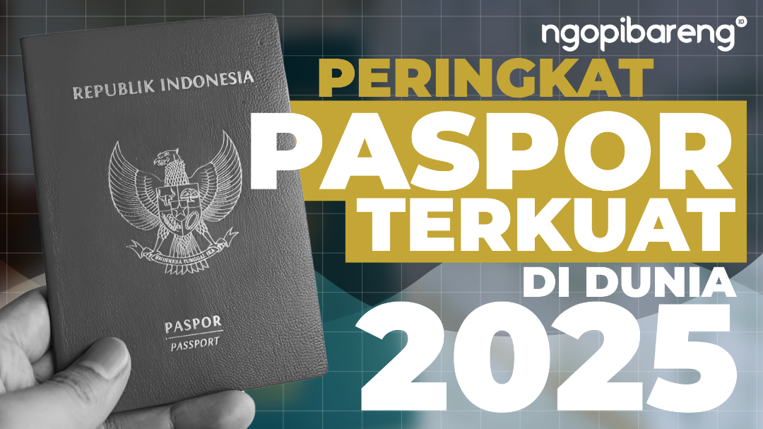 Paspor Singapura terkuat di dunia 2025 versi Henley Passport Index. (Ilustrasi: Chandra Tri Antomo/Ngopibareng.id)