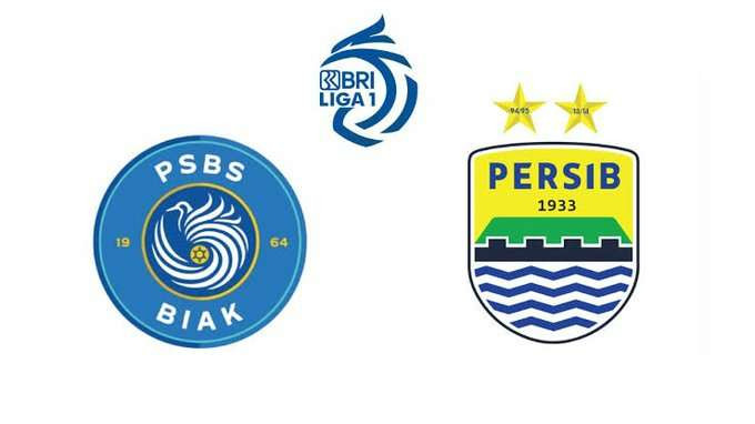 PSBS Biak vs Persib Bandung. (Foto: X)