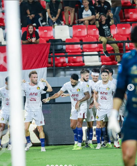 Pertandingan Bali United kalah lawan tim tamu Persik Kediri 1-3  pada laga ke18 Liga 1 BRI 2024-2025 di Stadion Kapten I Wayan Dipta pada Minggu 12 Januari 2025. (Foto: Instagram Persik Kediri)