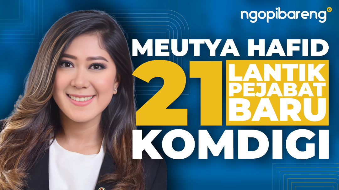 Menteri Komunikasi dan Digital Meutya Hafid lantik 21 pejabat baru, Senin 13 Januari 2025. (Ilustrasi: Ngopibareng.id)