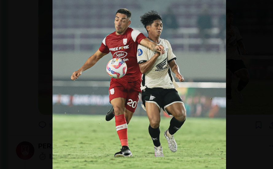 Pertandingan Liga 1 pekan ke-18 antara Persis Solo Vs PSM Makassar pada Senin 13 Januari 2025 berakhir dengan skor 0-1. (Foto: X @PersisSolo)