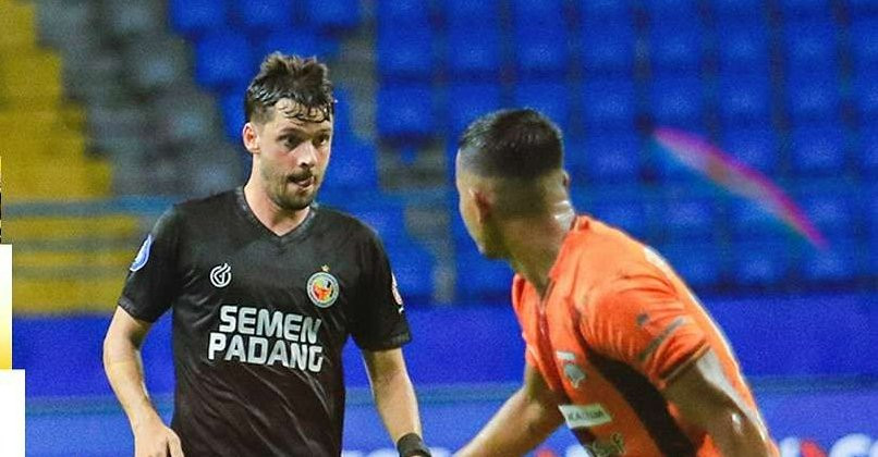 Filipe Chaby menjadi inspirator kemenangan Semen Padang atas Borneo FC lewat gol penyama kedudukan yang ia hasilkan. (Foto: Instagram/@semenpadangfcid)