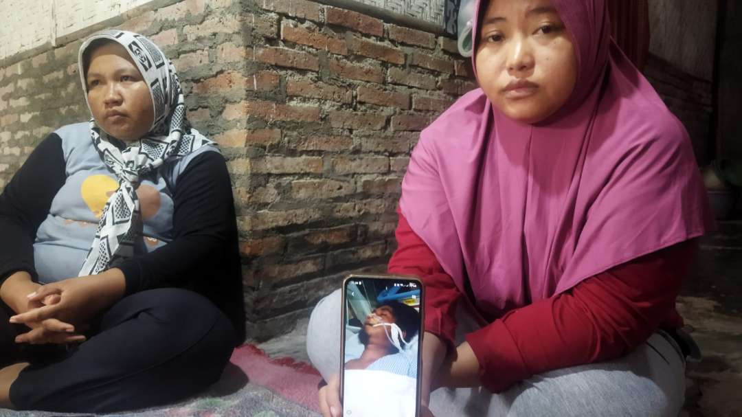 Keluarga PMI yang meninggal dunia di Malaysia (Foto: istimewa)