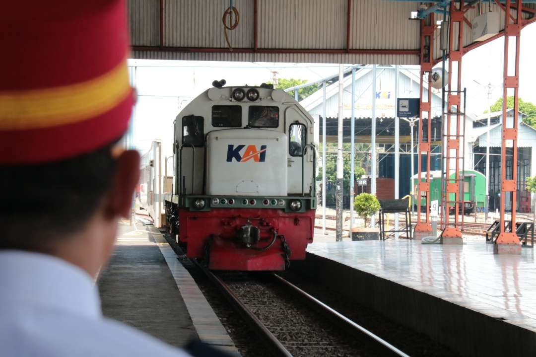 Ada beberapa keberangkatan kerata api yang mengalami perubahan keberangkatan dari Stasiun Blitar, seperti KA Singasari, KA Brantas, dan KA Kahuripan. (Foto: Dokumentasi Humas Doap 7 Madiun)