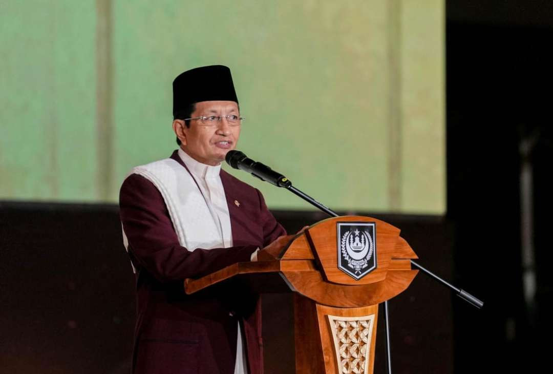 Menag Nasaruddin Umar mengatakan, salah satu pesan terpenting dari peristiwa Isra Mikraj adalah Salat. (Foto: Dok Kemenag).