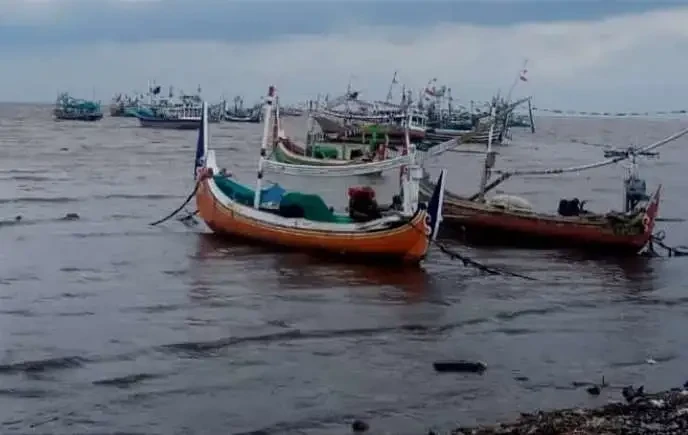 Pesisir pantai di Kecamatan Besuki Situbondo. (Foto: Dokumen BPBD Situbondo)