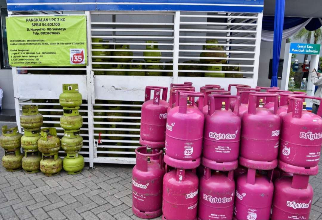 Warung yang menjadi pangkalan LPG 3kg dianggap ilegal karena tak mempunyai izin dan membuat tak tepat sasaran. (Foto: www.esdm.go.id)