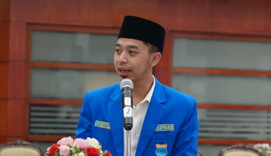 Ketua Umum Pengurus Besar Pergerakan Mahasiswa Islam Indonesia (PB PMII) M Shofiyulloh Cokro. (Foto: dok/ngopibareng.id)