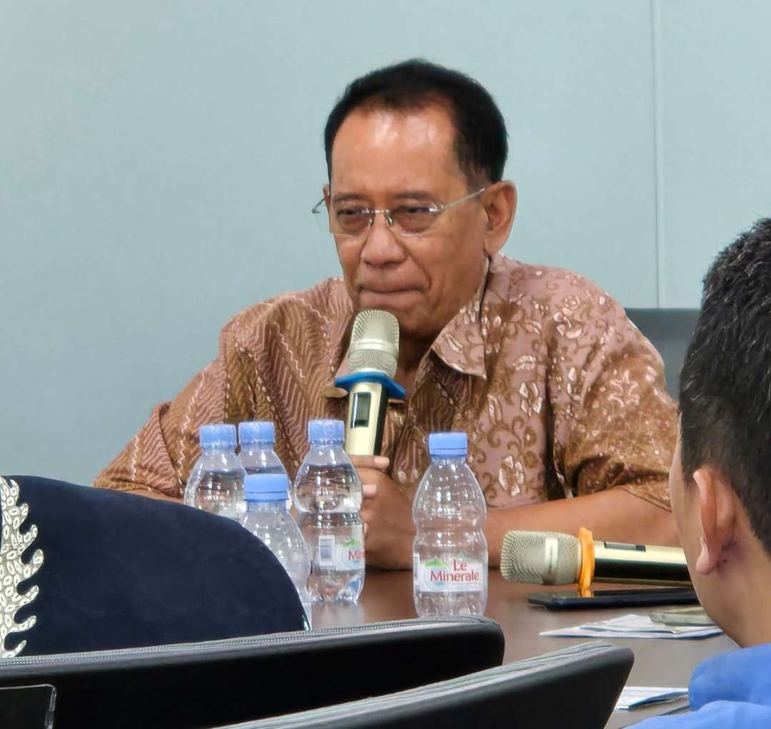 Rektor UICI, Dr Laode Masihu Kamaludin. (Foto: Arif Afandi/Ngopibareng.id)