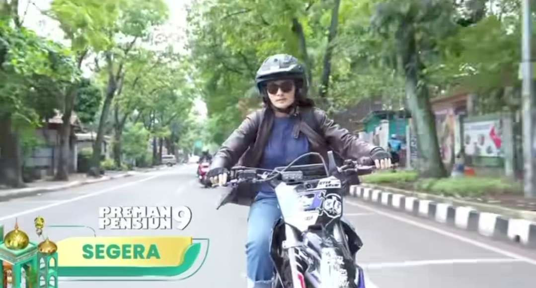 Gaya tomboi pemain baru sinetron Preman Pensiun. (Foto: Instagram)