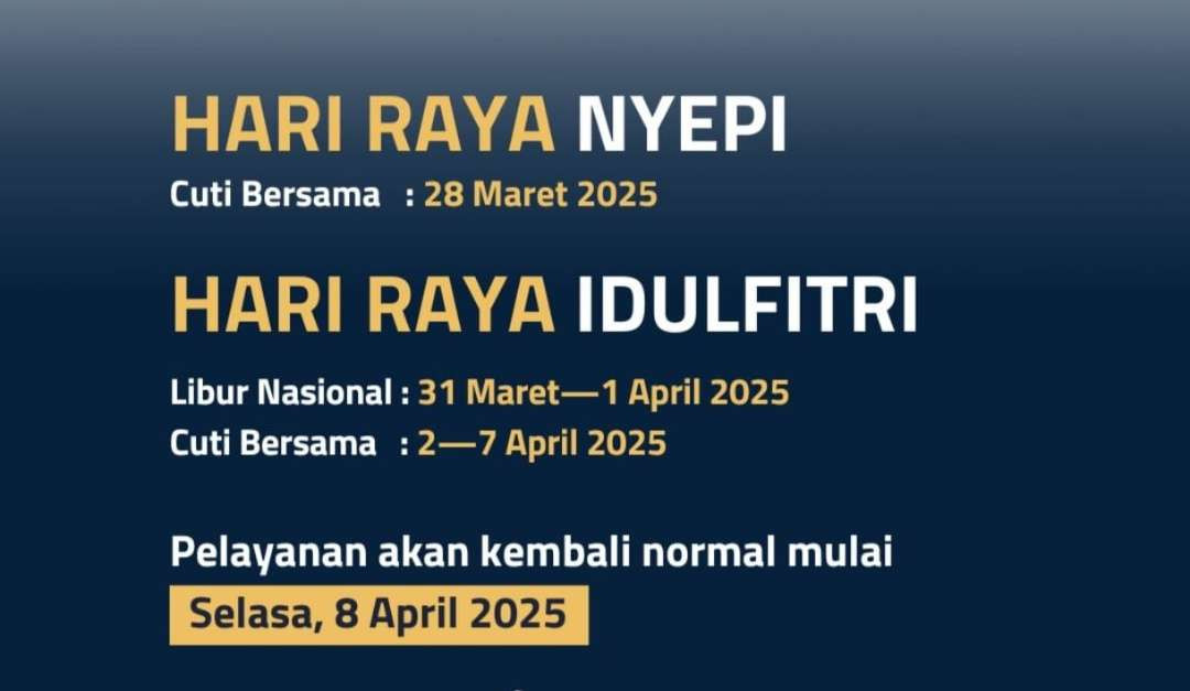 Ilustrasi pengumuman libur nasional dan cuti bersama. (Ilustrasi: Istimewa)