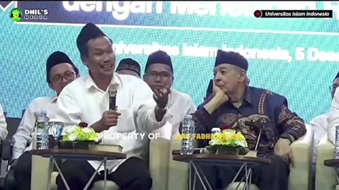 Gys Baha bersama Mufasir Al-Quran, Prof M Quraish Shihab. (Foto: dok/ngopibareng.id)