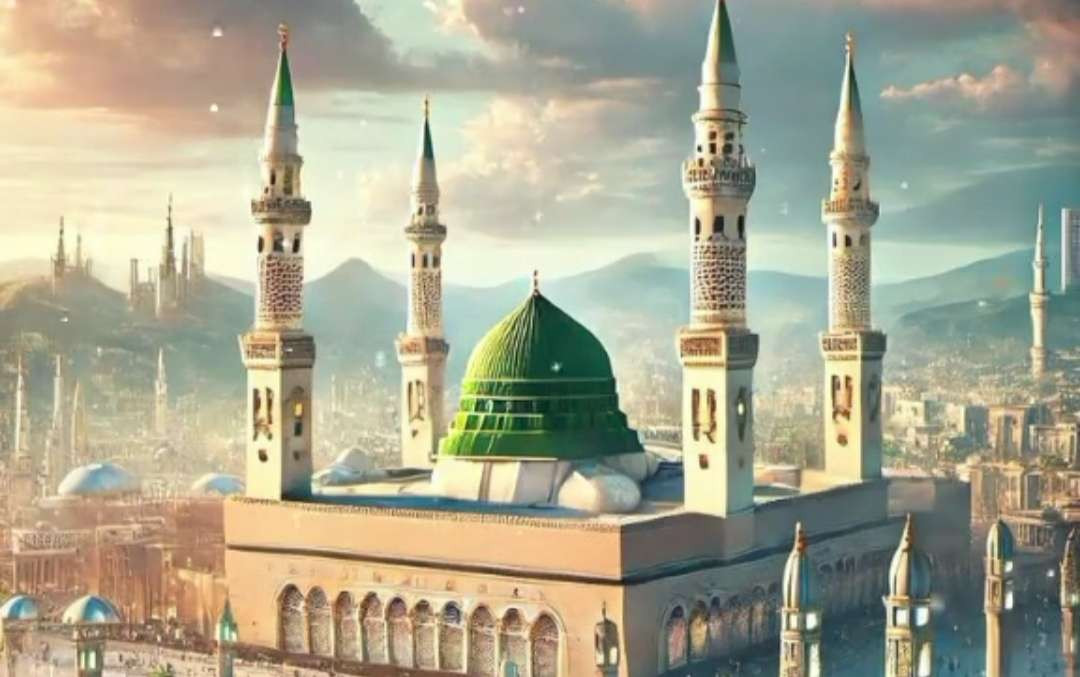 Masjid Nabawi di Madinah. (Ilustrasi)