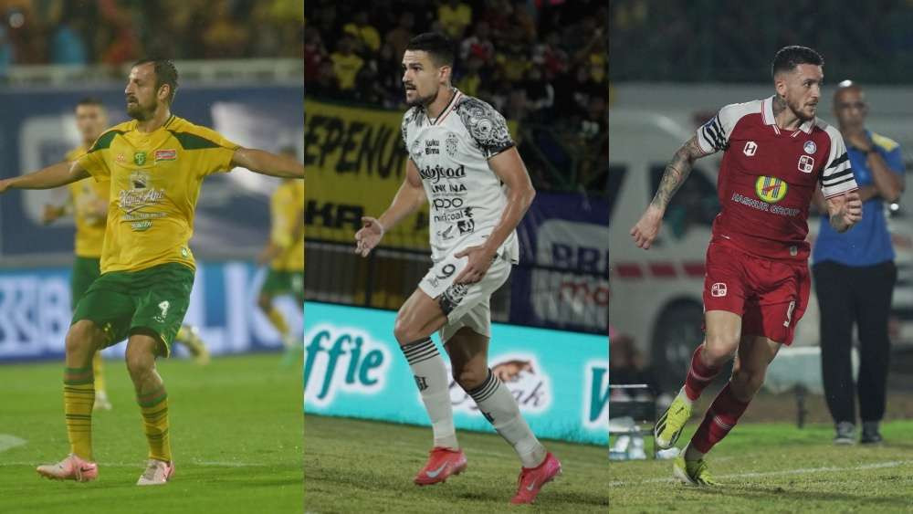 Debut Manis 3 Pemain Asing yang Baru Mencicipi BRI Liga 1 di Paruh Musim Ini  Tiga pemain asing langsung unjuk gigi sejak didatangkan pada bursa transfer tengah musim BRI Liga 1 2024/25. Siapa saja mereka yang mencuri perhatian di debutnya? (Foto: Liga Indonesia Baru)