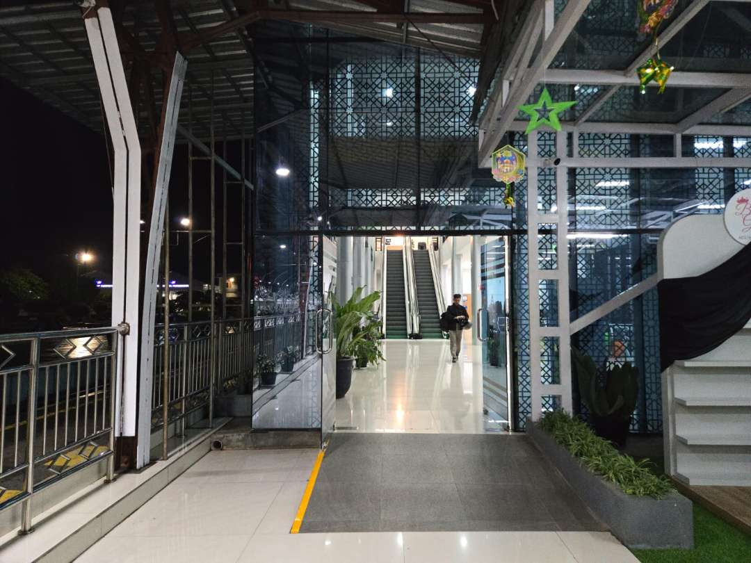 Wajah baru Stasiun Purwokerto. (Foto: Arif Afandi/Ngopibareng.id)