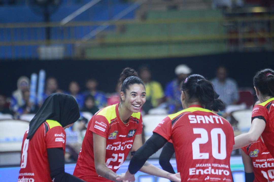 Diperkuat pemain asing barunya Jordan Thompson, Jakarta Pertamina Enduro tampil cukup dominan (Foto: istimewa)
