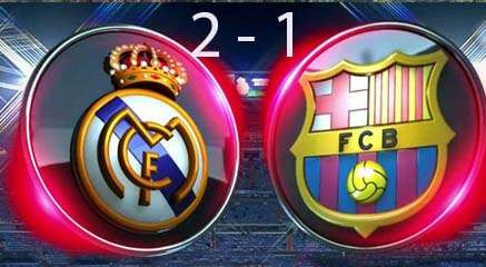El Clasico: Real Madrid kalahkan Barcelona 2-1. (Ngopibareng.Id)