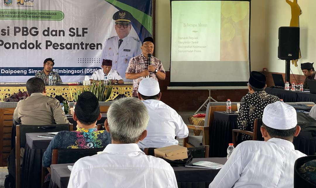 Sosialisasi PBG dan SLF bagi kalangan Pondok Pesantren (Foto: Istimewa)