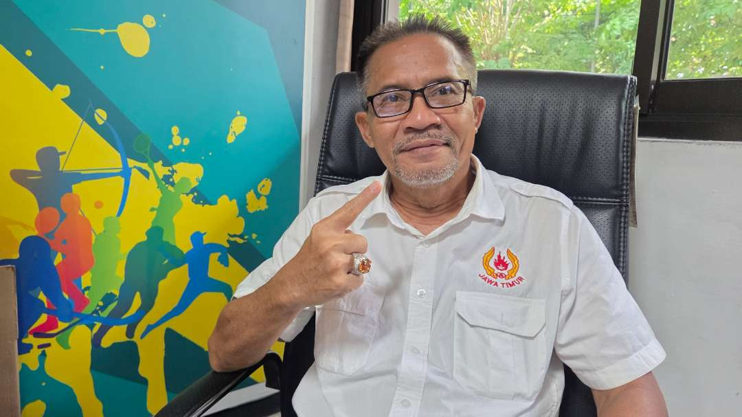 Kabid Binpres KONI Jatim, Dudi Harjantoro. (Foto: Fariz Yarbo/Ngopobareng.id)