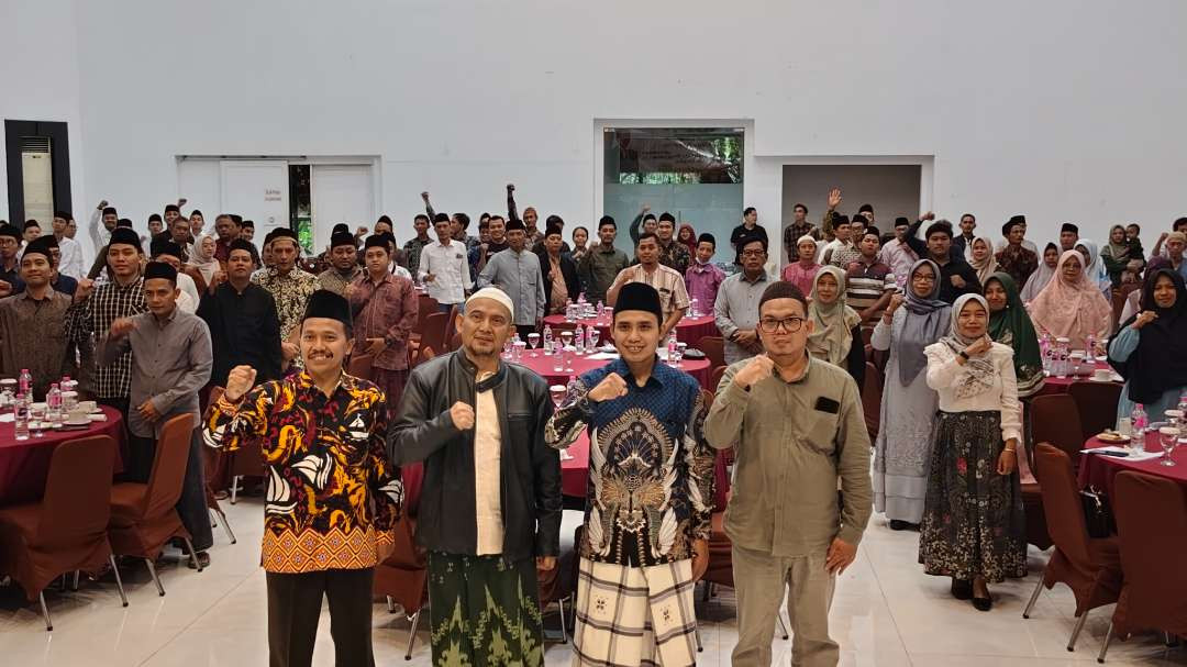 Anggota DPR RI Gus An,im mengikuti kegiatan NGOPI (Ngobrol Pendidikan Agama Islam) di Kediri. (Foto: Fendi/ngopibareng.id)