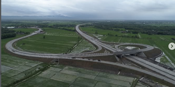 Tol Ngawi-Kertosono. (Foto: dok/Jasamarga)