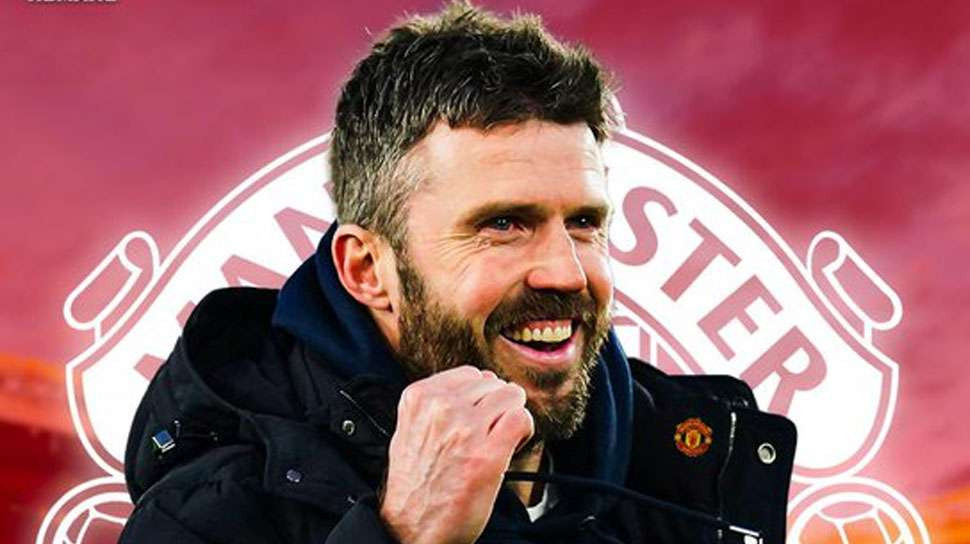 Michael Carrick pelatih baru Manchester United. (Ngopibareng.Id/Antara/IG)
