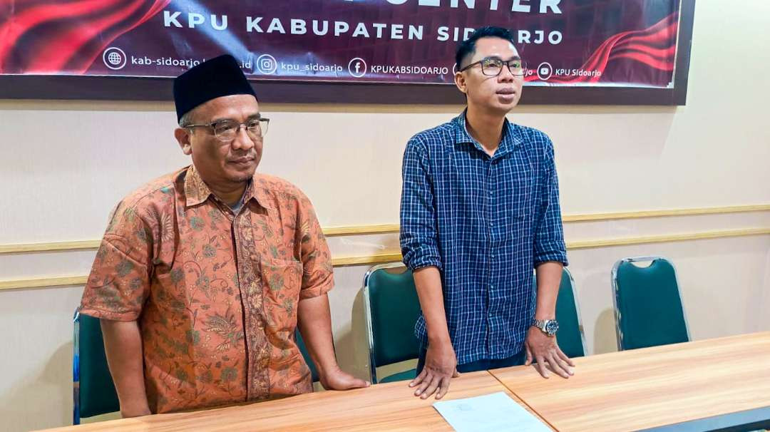 KPU Sidoarjo buka suara terkait dana kampanye pasangan Subandi-Mimik (Foto:ist)