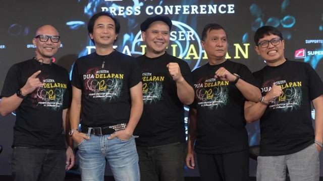 Personel grup band Padi Reborn. (Ngopibareng.Id/Antara/PadiReborn)