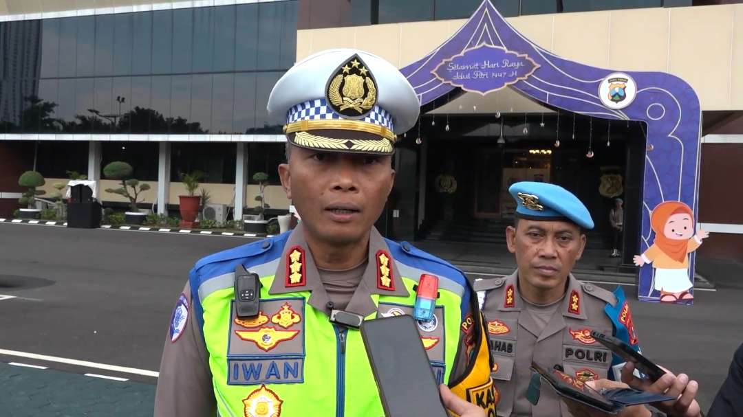 Dirlantas Polda Jatim, Kombes Pol Iwan Saktiadi. (Foto: Fariz Yarbo/Ngopibareng.id)