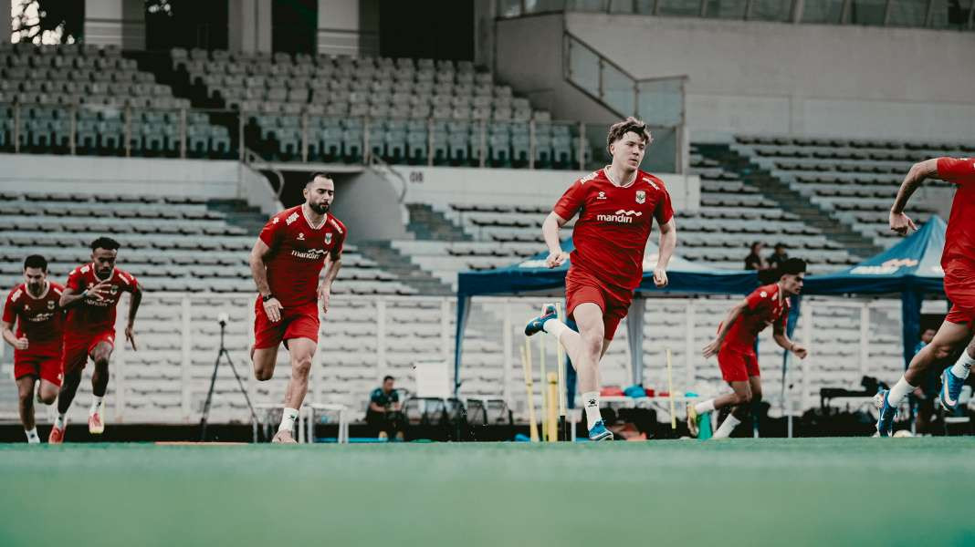 Pemain Timnas Indonesia, persiapan laga FIFA Series. (Foto: Dok/PSSI)