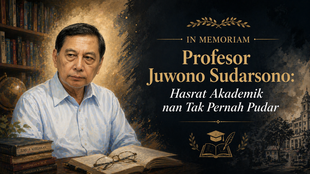 In memoriam Prof. Juwono Sudarsono. (Ilustrasi: AI)