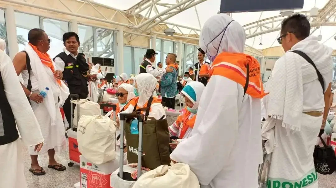 Para jemaah Indonesia bersiap untuk puncak haji. (Foto: Dok/Ngopibareng.id)