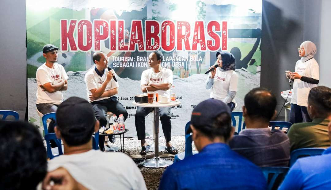 Kopilaborasi kompetensi lapangan desa jadi spot tourism (Foto: Aini Arifin/Ngopibareng.id)
