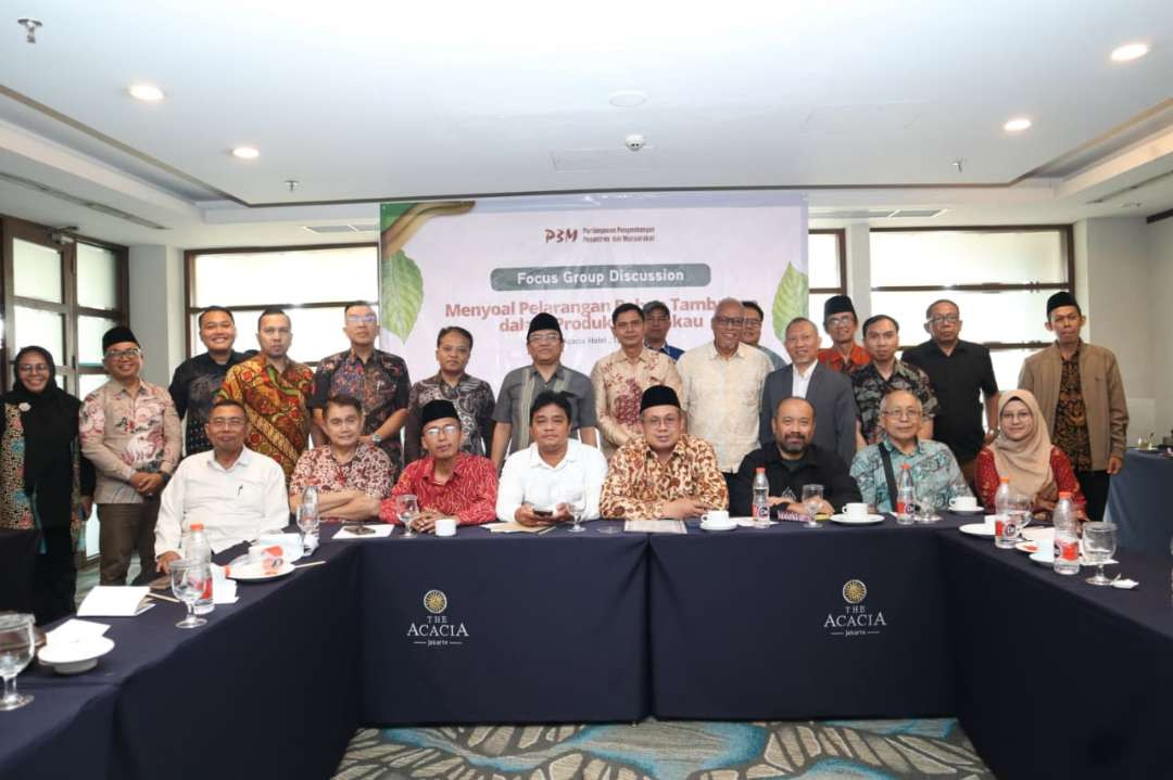 Perhimpunan Pengembangan Pesantren dan Masyarakat (P3M) menyelenggarakan Focus Group Discussion (FGD) bertajuk “Menyoal Pelarangan Bahan Tambahan dalam Produk Tembakau” di  Jakarta Rabu 13 Mei 2026.(Foto: Nurul Huda/Ngopibareng.id)