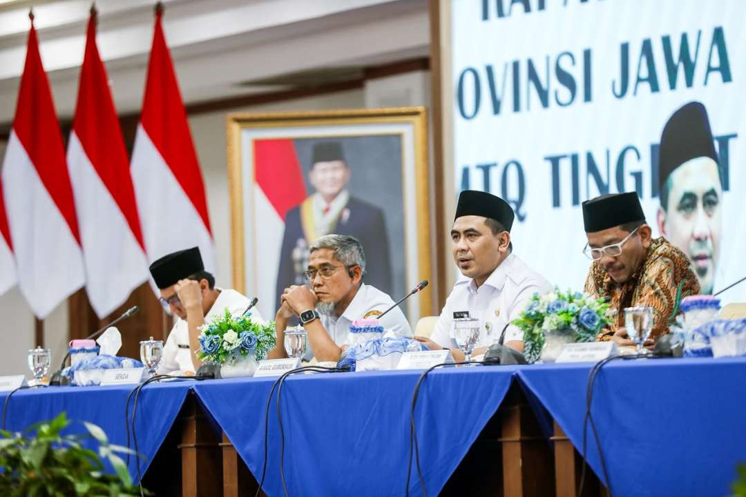 Wakil Gubernur Jawa Tengah, Taj Yasin Maimoen sebut perputaran ekonomi dari perhelatan Musabaqah Tilawatil Quran (MTQ) Nasional XXXI Tahun 2026 di Kota Semarang, Jawa Tengah diperkirakan mencapai Rp1,2 triliun. (Foto: Humas Pemprov Jateng)