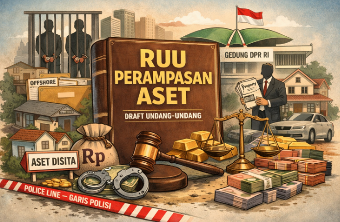Rancangan Undang-Undang (RUU) Perampasan Aset. (Ilustrasi: Dok/Ngopibareng.id)